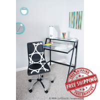 Lumisource OFD-TM-2TIER CL 2-Tier Desk